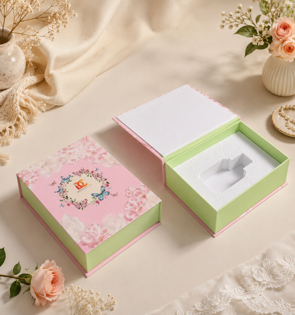Top Lid Open Box